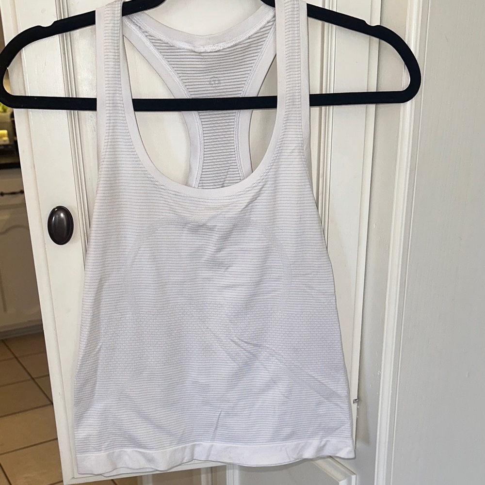 lululemon athletica White Tank Top